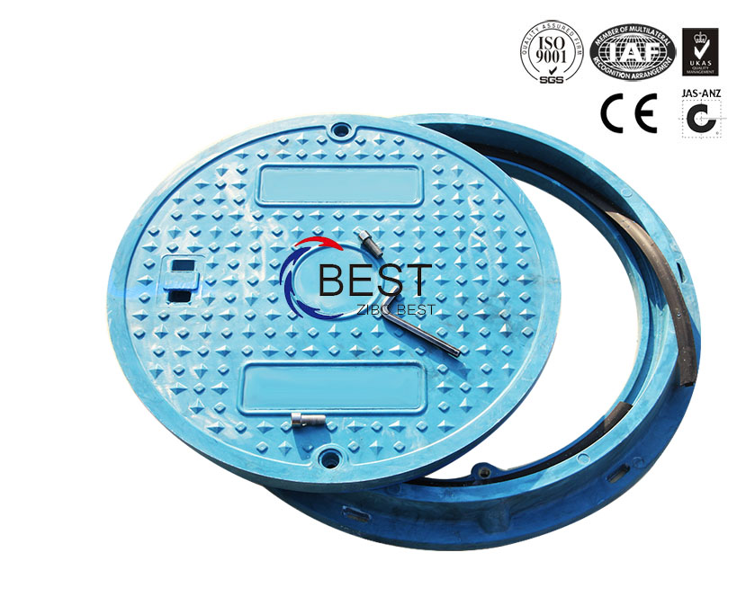 SMC500圓形高分子復(fù)合井蓋